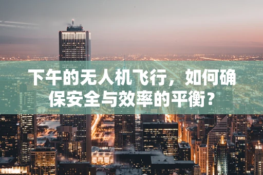 下午的无人机飞行，如何确保安全与效率的平衡？
