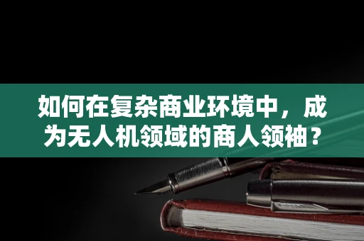 如何在复杂商业环境中，成为无人机领域的商人领袖？