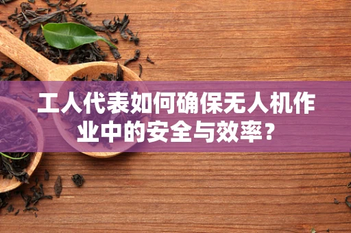 工人代表如何确保无人机作业中的安全与效率？