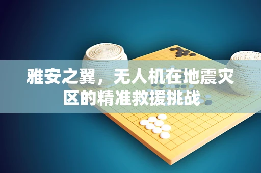 雅安之翼，无人机在地震灾区的精准救援挑战