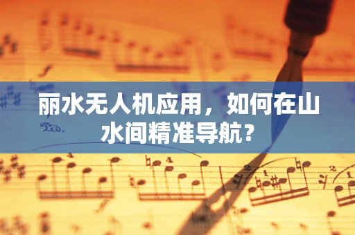 丽水无人机应用，如何在山水间精准导航？