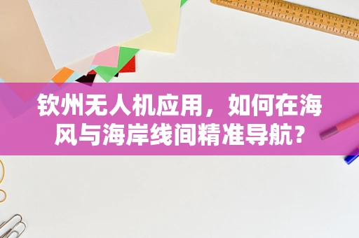 钦州无人机应用，如何在海风与海岸线间精准导航？