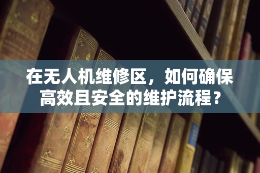 在无人机维修区，如何确保高效且安全的维护流程？