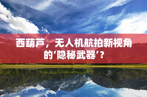 西葫芦，无人机航拍新视角的‘隐秘武器’？