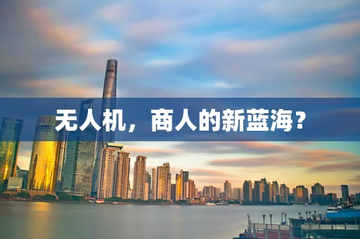 无人机，商人的新蓝海？
