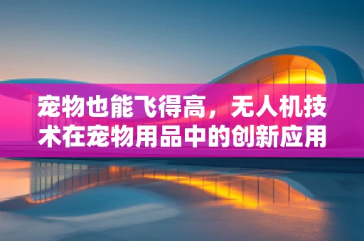 宠物也能飞得高，无人机技术在宠物用品中的创新应用？