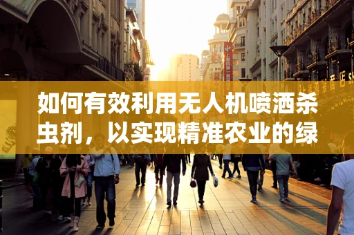 如何有效利用无人机喷洒杀虫剂，以实现精准农业的绿色防控？