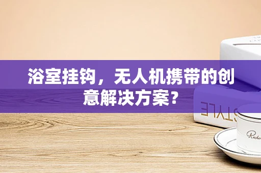 浴室挂钩，无人机携带的创意解决方案？