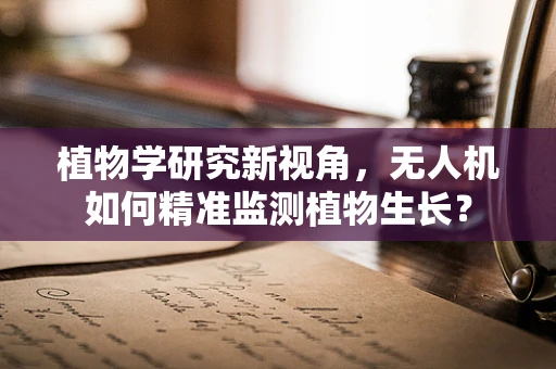 植物学研究新视角，无人机如何精准监测植物生长？
