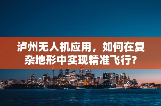 泸州无人机应用，如何在复杂地形中实现精准飞行？