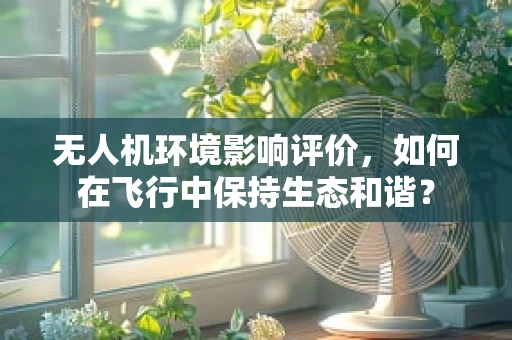 无人机环境影响评价，如何在飞行中保持生态和谐？