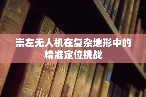 崇左无人机在复杂地形中的精准定位挑战