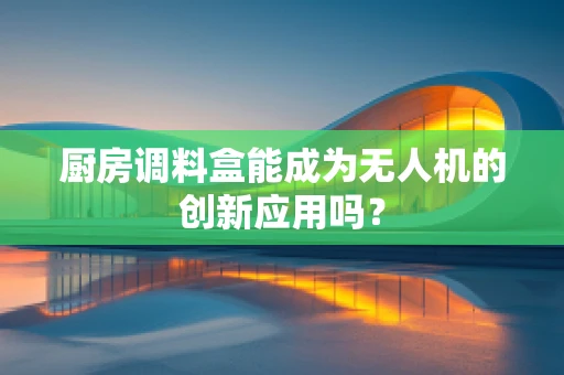 厨房调料盒能成为无人机的创新应用吗？