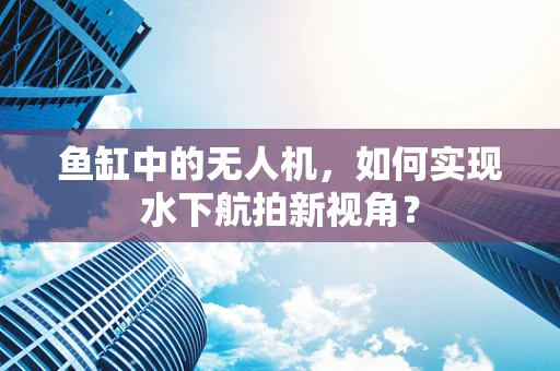 鱼缸中的无人机，如何实现水下航拍新视角？