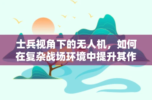 士兵视角下的无人机，如何在复杂战场环境中提升其作战效能？