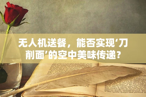 无人机送餐，能否实现‘刀削面’的空中美味传递？