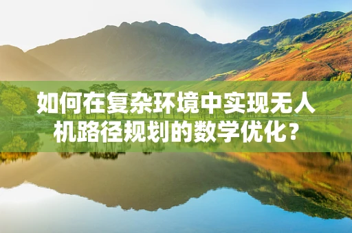 如何在复杂环境中实现无人机路径规划的数学优化？