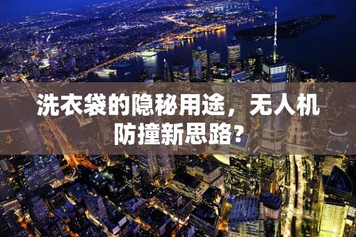 洗衣袋的隐秘用途，无人机防撞新思路？