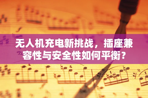 无人机充电新挑战，插座兼容性与安全性如何平衡？