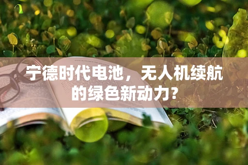 宁德时代电池，无人机续航的绿色新动力？