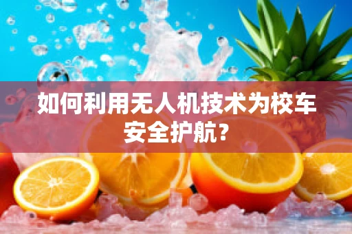 如何利用无人机技术为校车安全护航？
