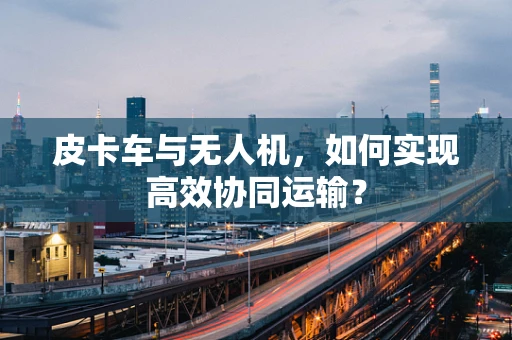 皮卡车与无人机，如何实现高效协同运输？