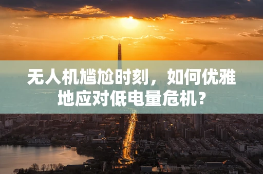 无人机尴尬时刻，如何优雅地应对低电量危机？