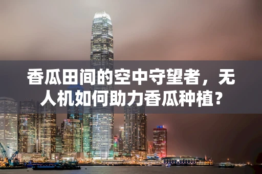 香瓜田间的空中守望者，无人机如何助力香瓜种植？