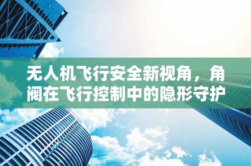 无人机飞行安全新视角，角阀在飞行控制中的隐形守护者