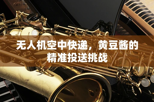 无人机空中快递，黄豆酱的精准投送挑战