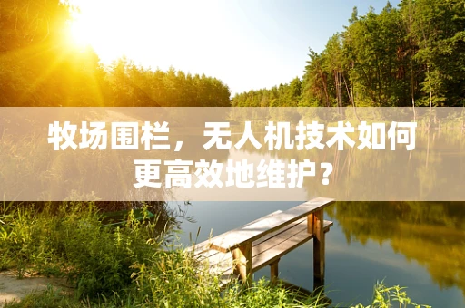 牧场围栏，无人机技术如何更高效地维护？