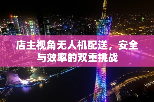 店主视角无人机配送，安全与效率的双重挑战