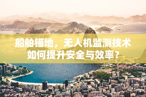 船舶锚地，无人机监测技术如何提升安全与效率？