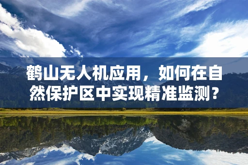 鹤山无人机应用，如何在自然保护区中实现精准监测？