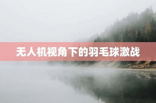无人机视角下的羽毛球激战