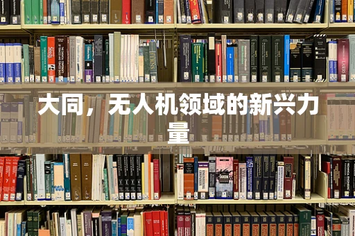 大同，无人机领域的新兴力量