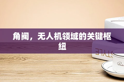 角阀，无人机领域的关键枢纽