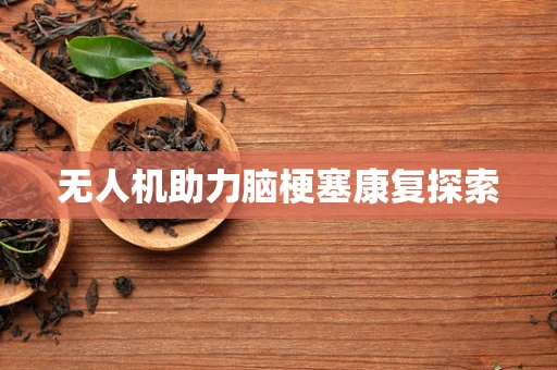 无人机助力脑梗塞康复探索