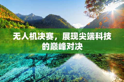 无人机决赛，展现尖端科技的巅峰对决