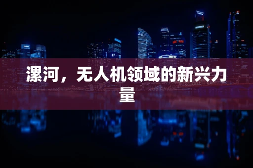 漯河，无人机领域的新兴力量