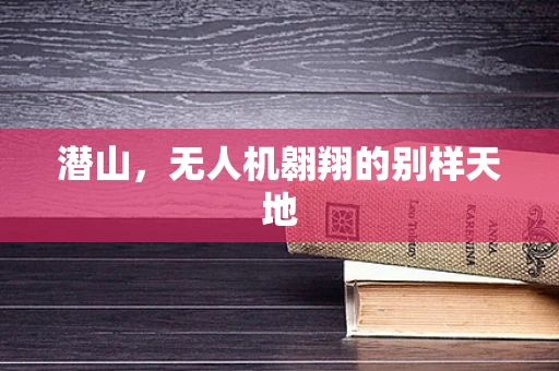 潜山，无人机翱翔的别样天地
