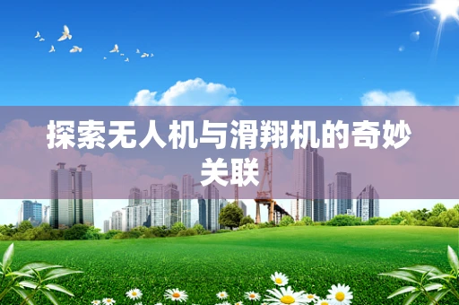 探索无人机与滑翔机的奇妙关联