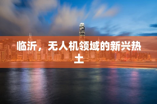 临沂，无人机领域的新兴热土