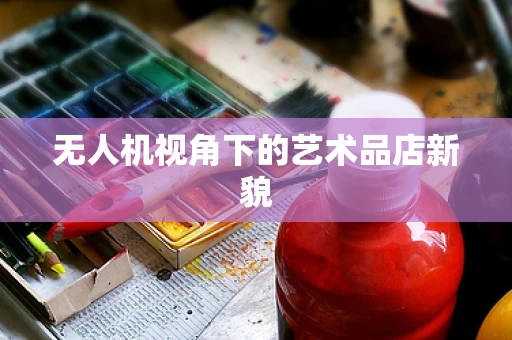 无人机视角下的艺术品店新貌
