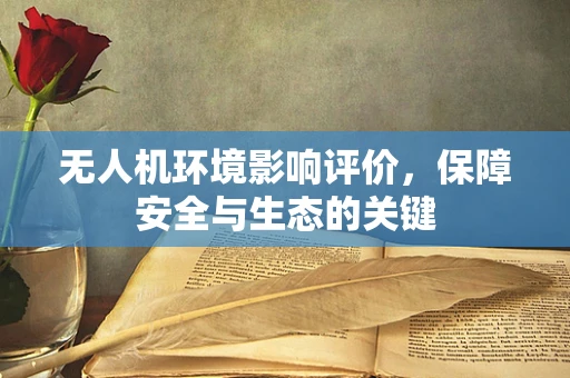 无人机环境影响评价，保障安全与生态的关键