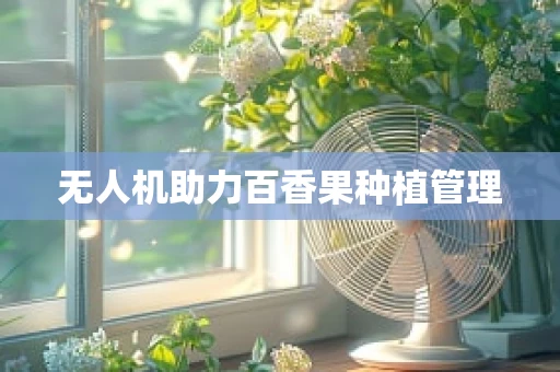 无人机助力百香果种植管理