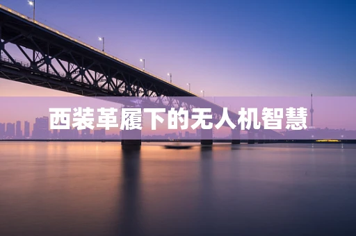 西装革履下的无人机智慧