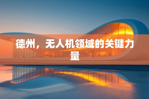 德州，无人机领域的关键力量