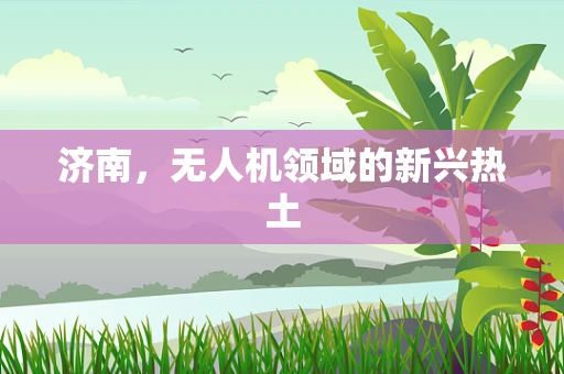 济南，无人机领域的新兴热土