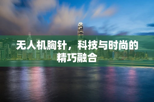 无人机胸针，科技与时尚的精巧融合